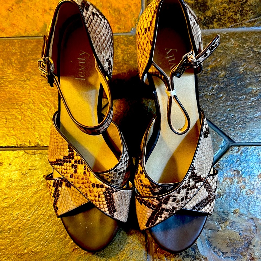 Levity Strap Heels